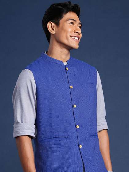 Taavi Woven Legacy Nehru Jackets