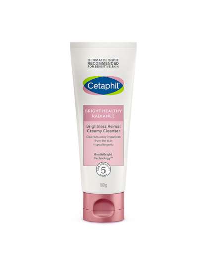 Cetaphil Bright Healthy Radiance Creamy Cleanser Face Wash with Niacinamide - 100 g