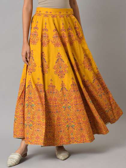 W Women Printed Maxi Skirts