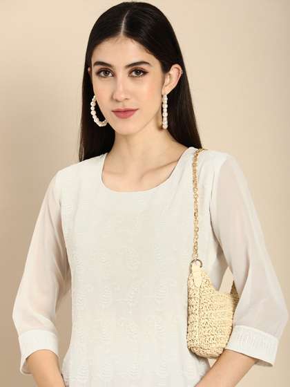 Anouk X fwd Women Ethnic Motifs Embroidered Kurta