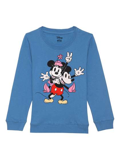 Disney by Wear Your Mind
                    Kids Blue Printed Sweatshirt