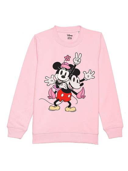 Disney by Wear Your
                      Mind Kids Pink Printed Sweatshirt