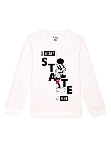 Disney by Wear Your Mind
                    Boys White Printed Sweatshirt