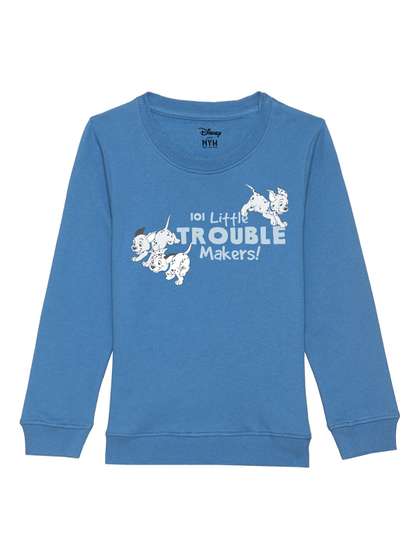 Disney by Wear Your Mind
                    Kids Blue Printed Sweatshirt