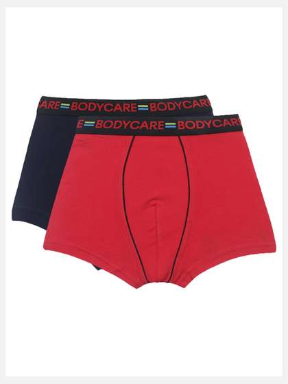 Bodycare Kids Boys Pack
                    of 2 Assorted Cotton Trunks (KGA2053C-60 )