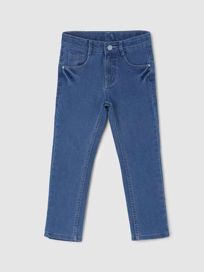 max Boys Regular Fit
                    Mid-Rise Cotton Jeans