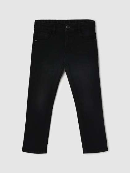 max Boys Regular Fit
                      Mid-Rise Cotton Jeans