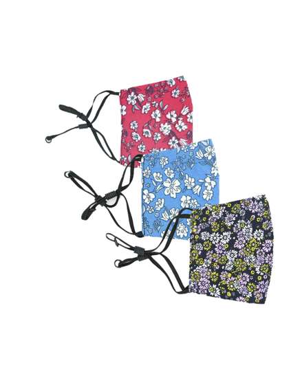 Trend Arrest Kids Pack
                    Of 3 Printed Cotton Reusable Masks