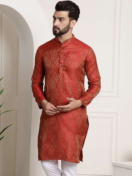 SOJANYA Men Jacquard Kurta