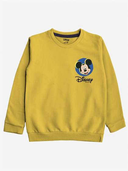 Minicult Kids Yellow
                      Mickey Mouse Sweatshirt