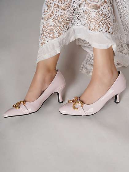 Price History of DressBerry Kitten Pumps Heels from Myntra 111_6125625