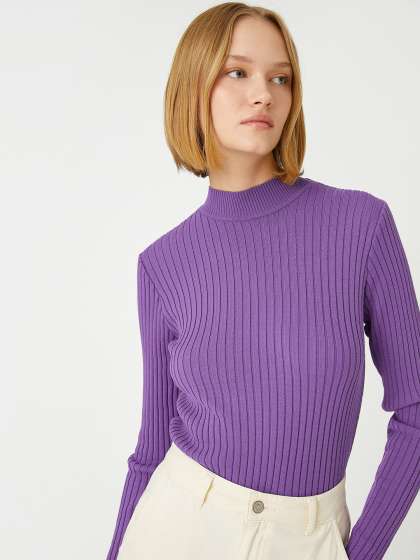 Violet Sweater - Buy Violet Sweater online in India