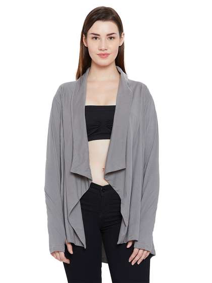 Hypernation Women
                          Grey Waterfall Shrug