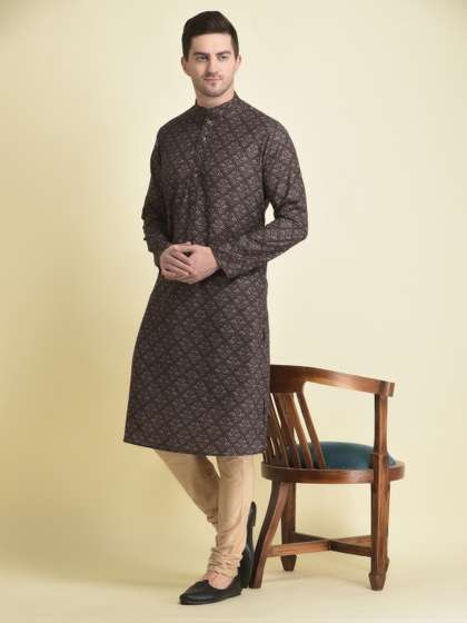 TABARD Ethnic Motifs Cotton Kurta
