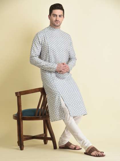 TABARD Angrakha Cotton Kurta