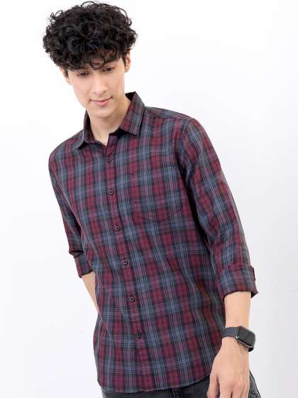 HIGHLANDER Slim Fit Casual Shirt