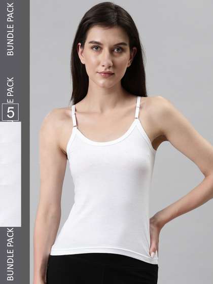 Price History of DIXCY SCOTT Slimz Pack Of Cotton Camisoles (XL