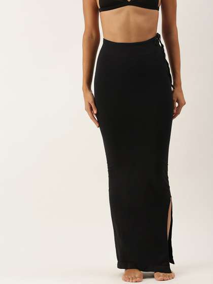 Here&Now X
                        RedRose Women Black Saree Shapewear