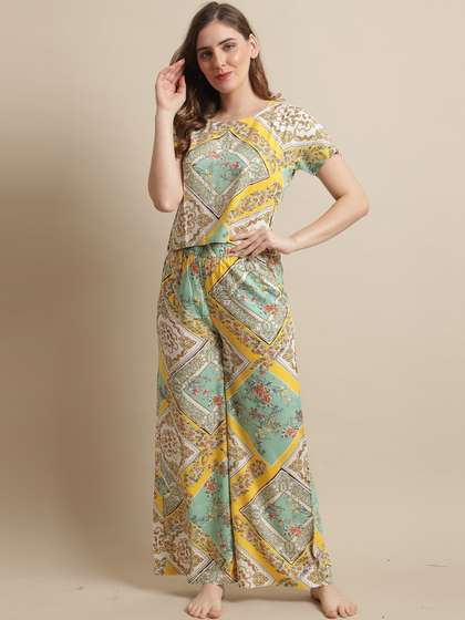 Claura Women Printed
                        Night Suit