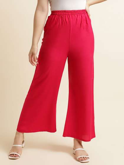 Fabclub Women Slip-On Palazzos