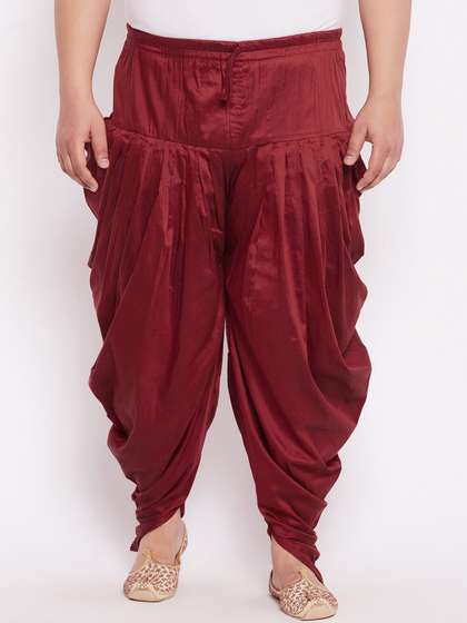 VASTRAMAY Men Plus
                        Size Dhoti Pants
