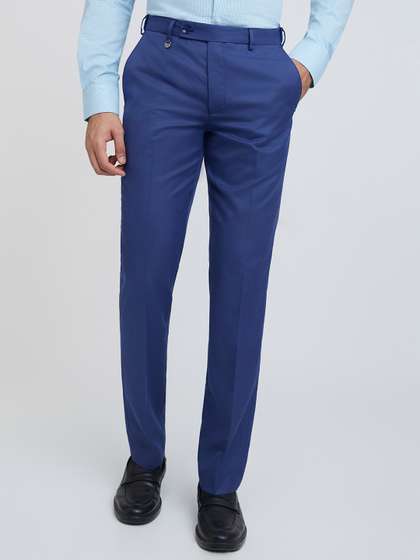 Park Avenue Men
                        Textured Formal Trousers