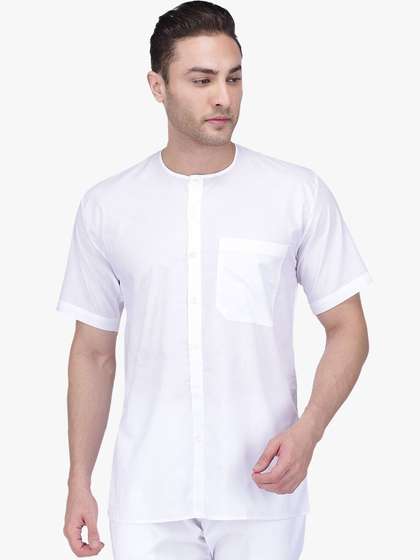 RAJUBHAI HARGOVINDAS
                        Mandarin Collar Cotton Kurta