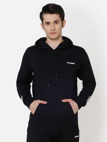 Price History of hummel Men Cotton Hooded Sweatshirt from Myntra 111 10956549