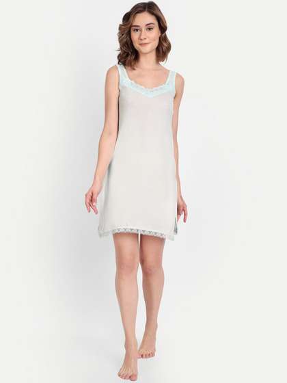 BLAZON Women Knee
                        Length Cotton Camisoles