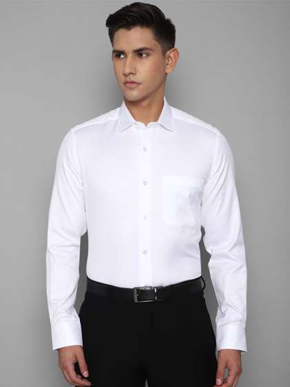 Louis Philippe Men Pure Cotton Formal Shirt