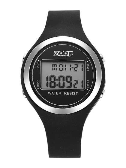 Zoop Digital With
                      Black Strap Watch For Kids - Nt26024pp01w