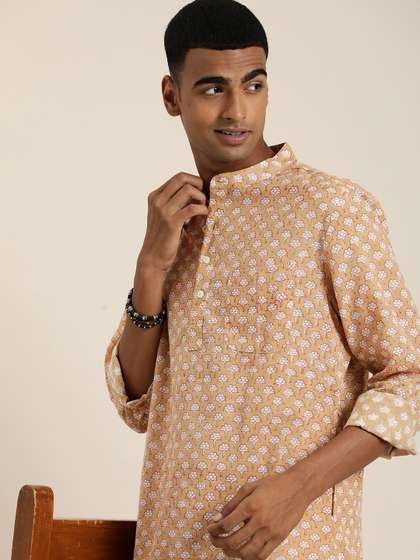 Taavi Sanganeri Floral Printed Kurta