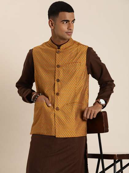 Taavi Festive Nehru Jacket
