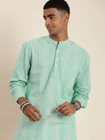 Taavi Woven Legacy Cotton Kurta