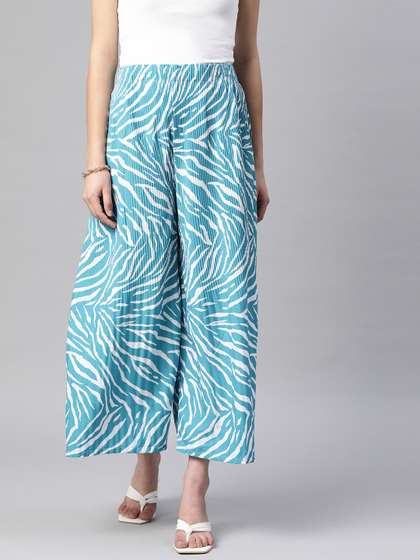 plusS Women Printed Palazzos