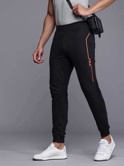 HRX by Hrithik Roshan Men Regular Fit Typography Lifestyle Joggers