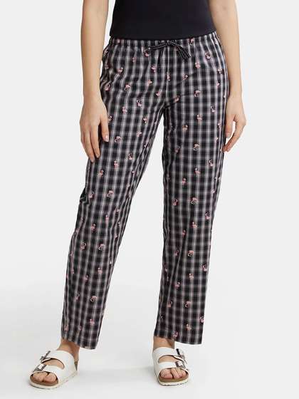 Jockey Women Checked Pyjamas