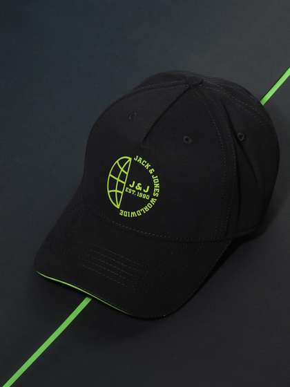 Jack & Jones Men
                    Printed Cotton Baseball Cap