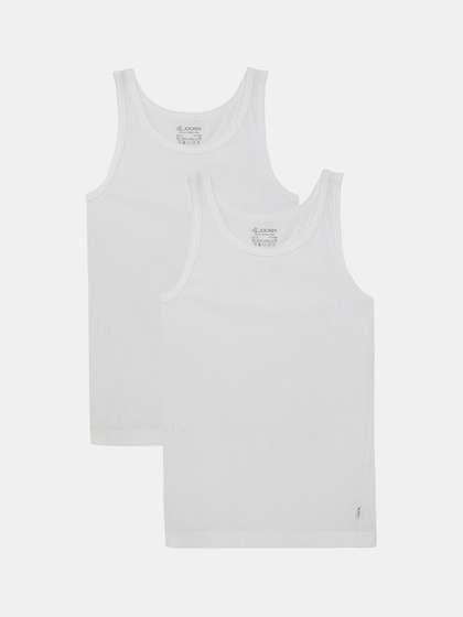 Jockey Boys Pack Of 2
                    Super Combed Cotton Vest - 3320