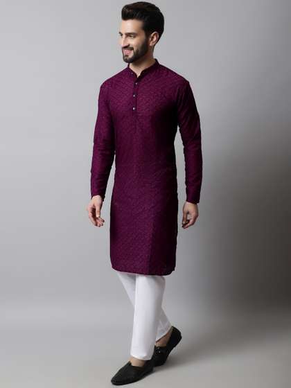 Jompers Men Pure Cotton Kurta