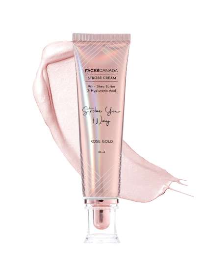 FACES CANADA Strobe Your Way Strobe Cream with Shea Butter & HA 30 ml - Rose Gold