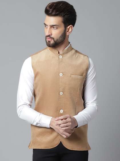 even Men Solid Nehru Jackets