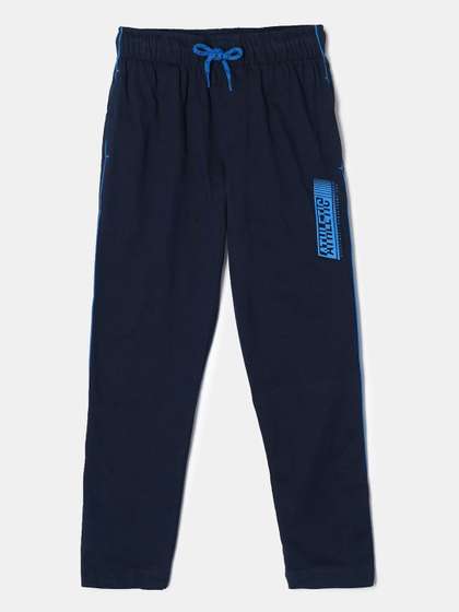 Jockey Boys Super
                      Combed Cotton Printed Trackpants With Drawstrings
                      Closure-AB13
