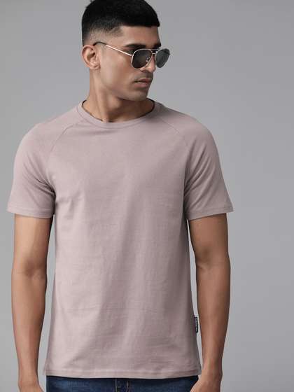 Roadster The Lifestyle Co. Pure Cotton Raglan Sleeve T-shirt