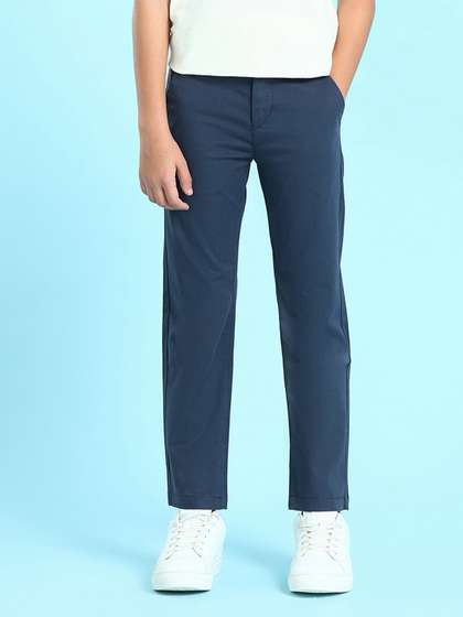 U.S. Polo Assn. Kids
                    Boys Mid Rise Trousers
