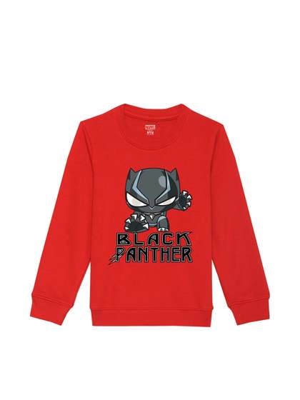 Marvel by Wear Your Mind
                    Unisex Kids Printed Cotton Sweatshirt