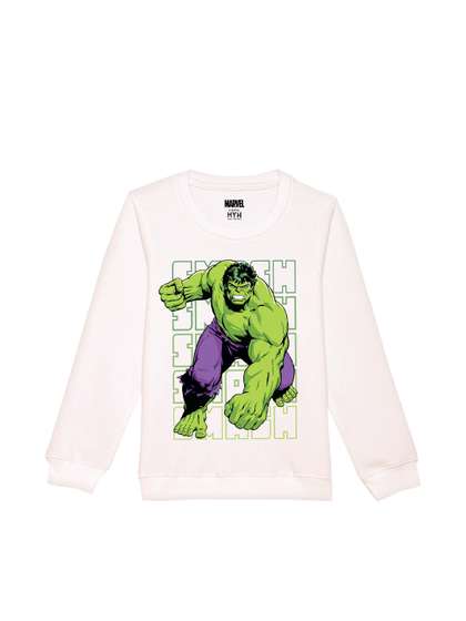 Marvel by Wear Your Mind
                    Kids Hulk Printed Sweatshirt