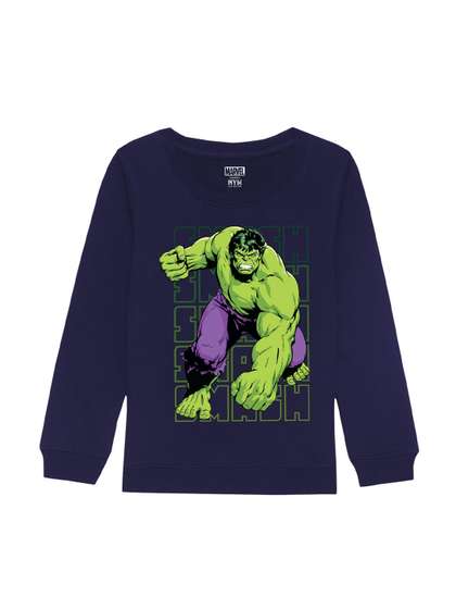 Marvel by Wear Your Mind
                    Kids Hulk Printed Sweatshirt