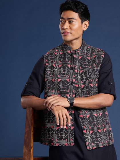 Taavi Bagru Nehru Jackets