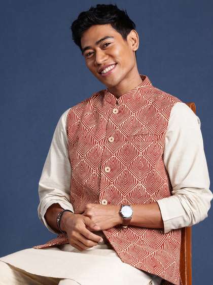 Taavi Bagru Nehru Jackets